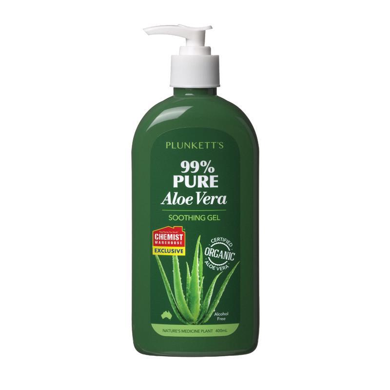 Load image into Gallery viewer, Plunketts 99% Pure Aloe Vera Soothing Gel 400ml
