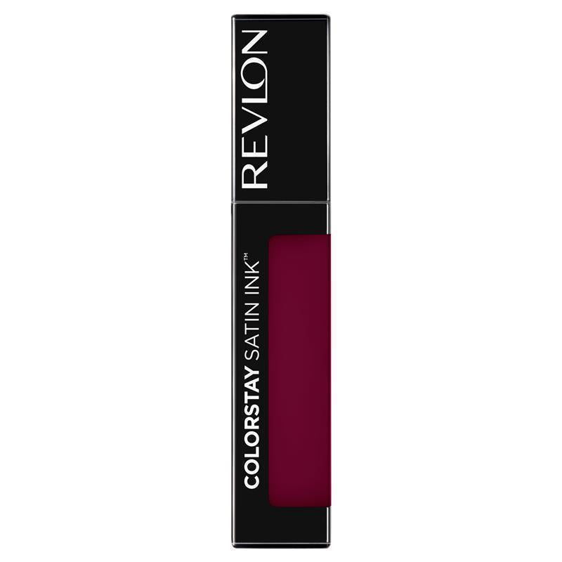Load image into Gallery viewer, Revlon Colorstay Satin Ink Regal Ruby Liquid Lipstick
