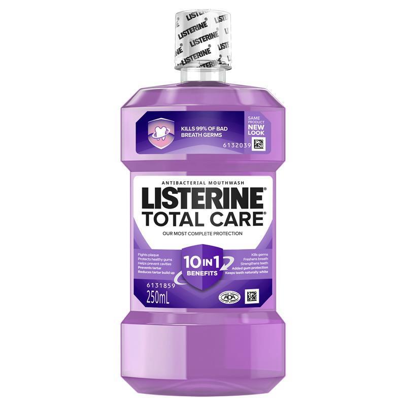 Load image into Gallery viewer, Listerine Total Care Antibacterial Mouthwash 250mL
