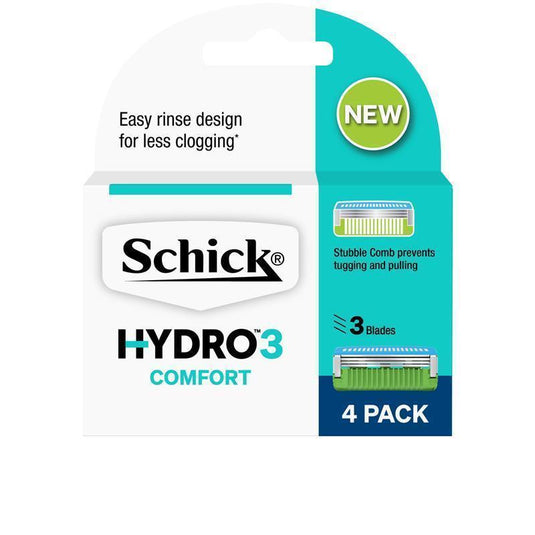 Schick Hydro 3 Mens Refill Razor Blades 4pk