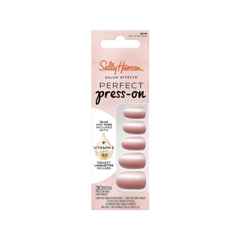 Load image into Gallery viewer, Sally Hansen Salon Effects Perfect Press-On Out Of This Pearl 30 Pieces
