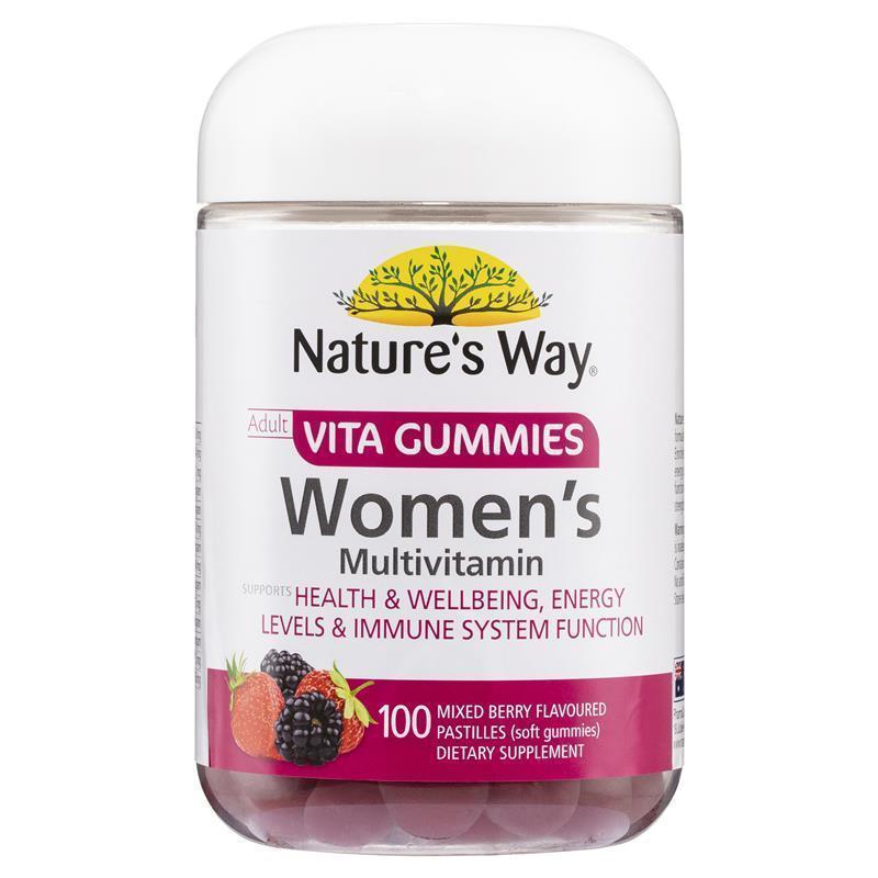 Load image into Gallery viewer, Nature's Way Adult Vita Gummies Womens Multivitamin 100 Gummies
