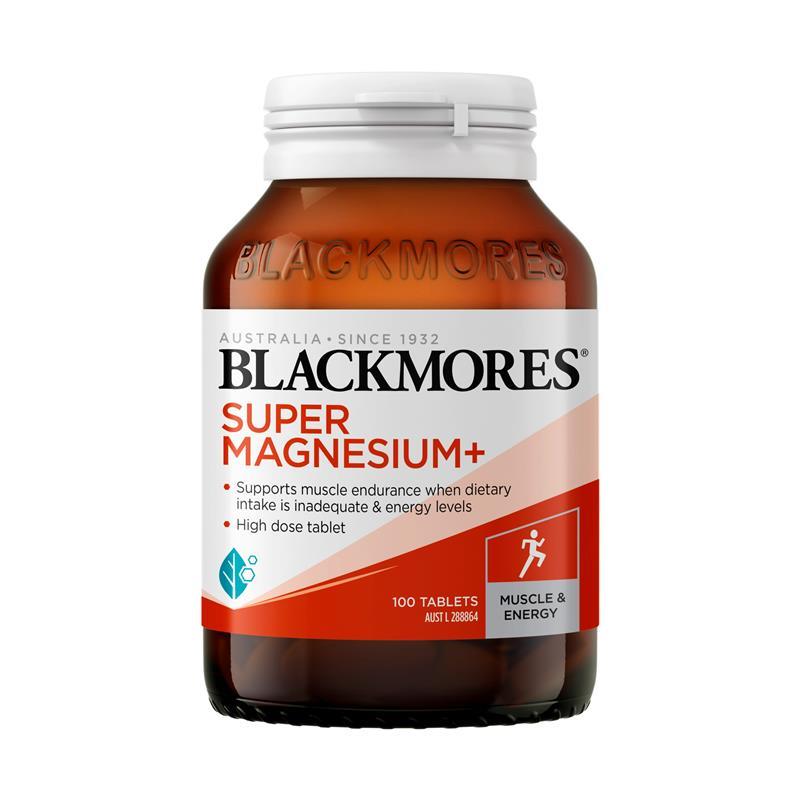 Load image into Gallery viewer, Blackmores Super Magnesium Plus 100 Tablets

