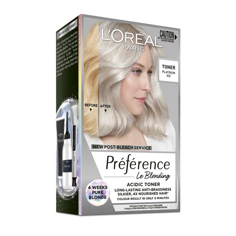 Load image into Gallery viewer, L'Oreal Paris Preference Toner Platinum Ice
