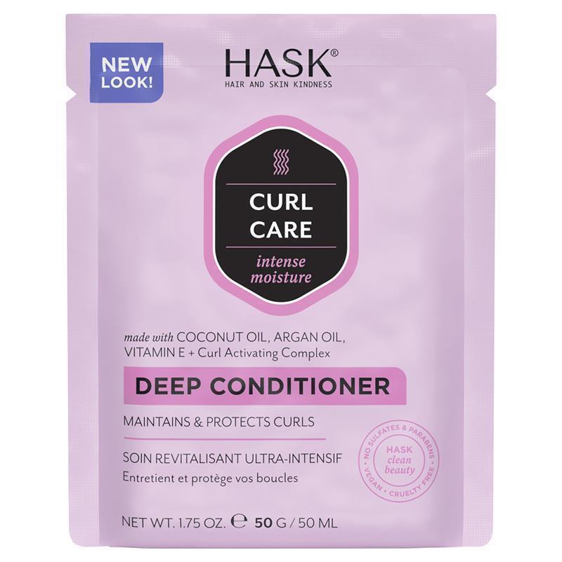 Load image into Gallery viewer, Hask Curl Care Intensive Deep Conditioner Packet 50g
