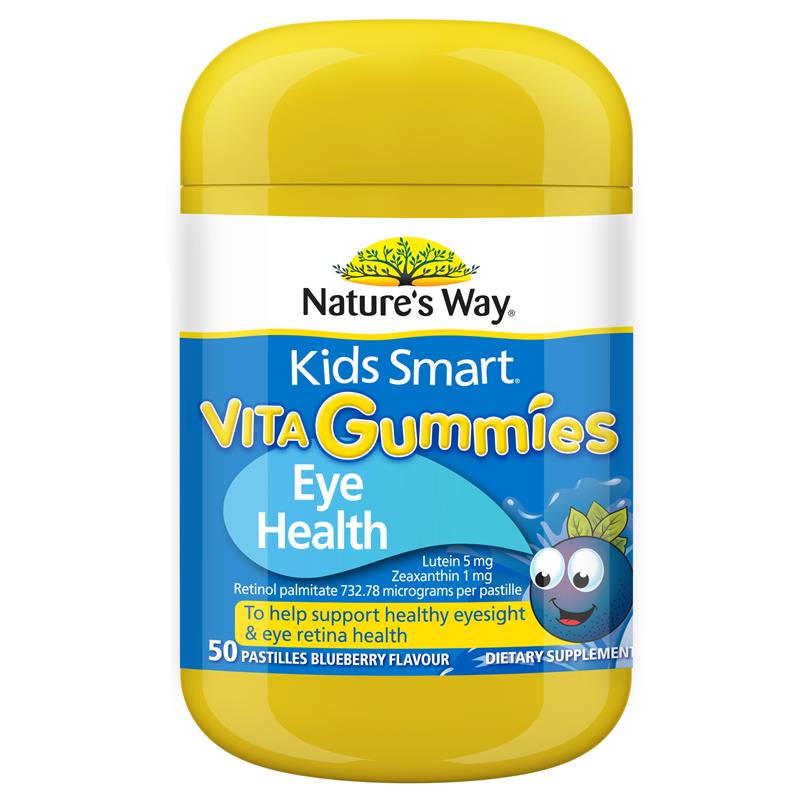 Load image into Gallery viewer, Nature's Way Kids Smart Vita Gummies Blue Light Eye Defence 50 Pastilles
