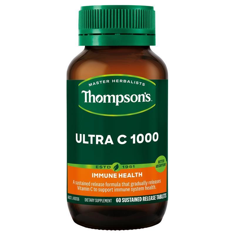 Load image into Gallery viewer, Thompson's Ultra C 1000mg 60 Tablets
