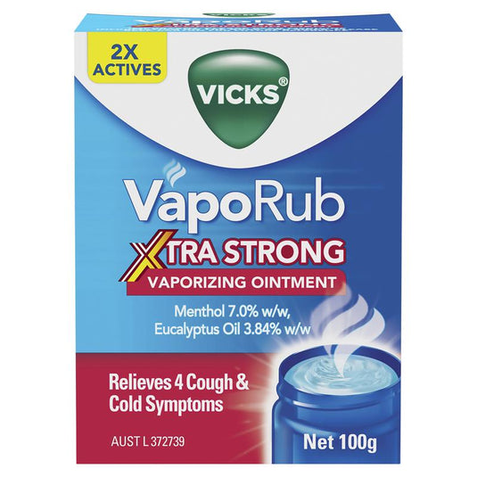 Vicks Vaporub Xtra Strong 100g