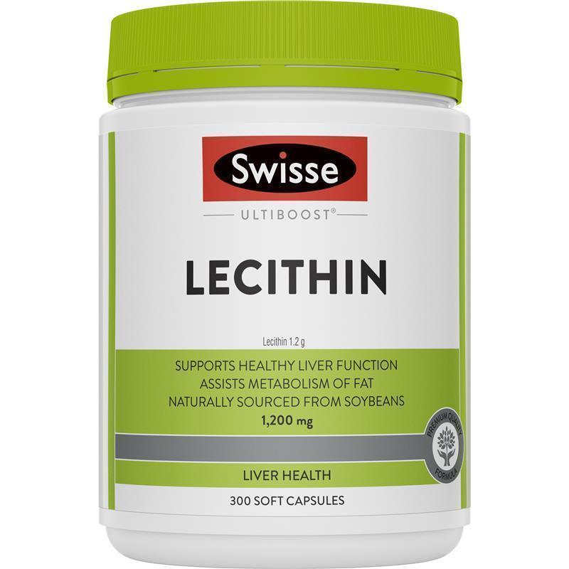 Load image into Gallery viewer, Swisse Ultiboost Lecithin 1200mg 300 Capsules
