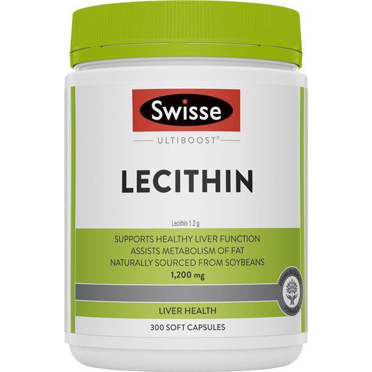 Swisse Ultiboost Lecithin 1200mg 300 Capsules