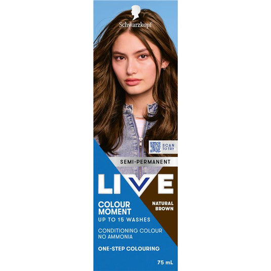 Schwarzkopf LIVE Colour Natural Brown Semi Permanent 75ml