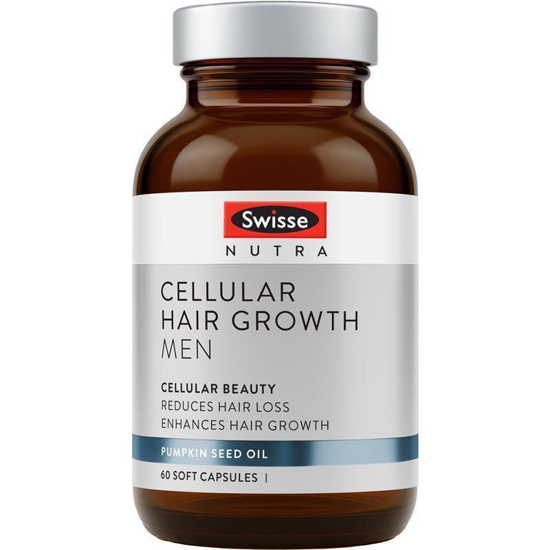Load image into Gallery viewer, Swisse Nutra Cellular Hair Growth Mens 60 Tablets
