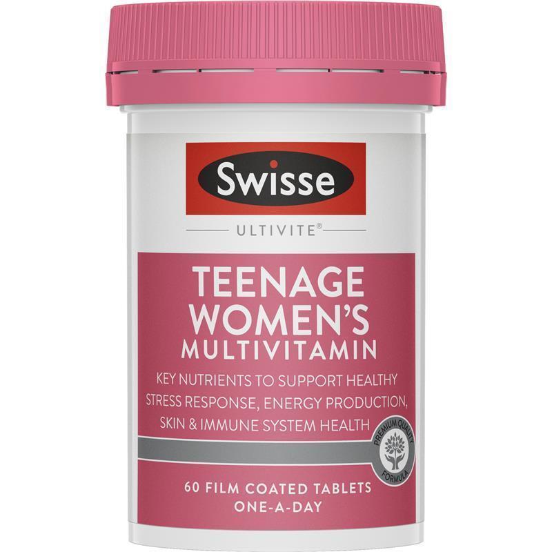 Load image into Gallery viewer, Swisse Teenage Ultivite Women's Multivitamin 60 Tablets
