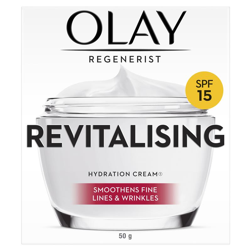 Load image into Gallery viewer, Olay Regenerist Advanced Anti-Ageing Revitalising Hydration Face Cream SPF15 50g
