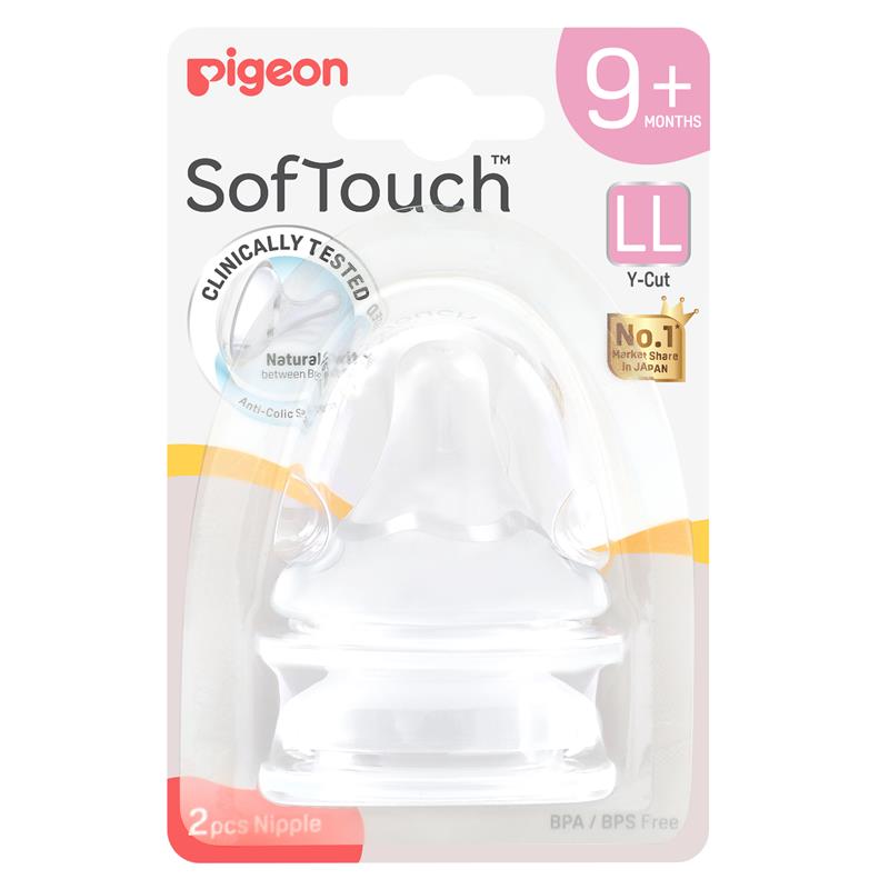 Load image into Gallery viewer, Pigeon SofTouch Teat LL 2Pack
