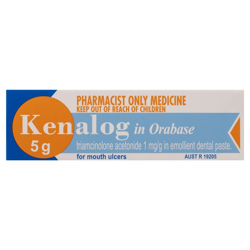 Load image into Gallery viewer, Kenalog in Orabase for Mouth Ulcers 5g - Triamcinolone (S3)
