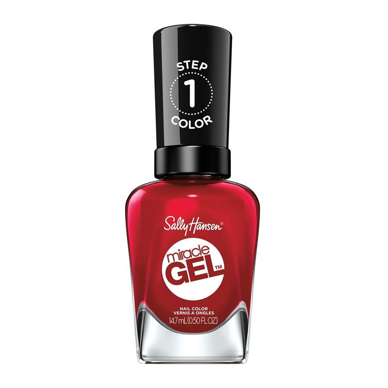 Load image into Gallery viewer, Sally Hansen Miracle Gel Nail Polish Rapsody Red 14.7ml
