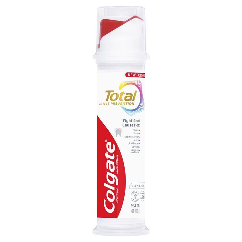 Load image into Gallery viewer, Colgate Toothpaste Total Clean Mint Pump 130g
