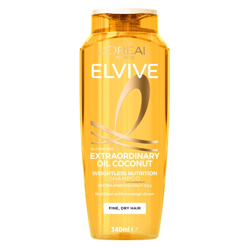 Load image into Gallery viewer, L'Oreal Elvive Ex Oils Coconut Shampoo 340ml
