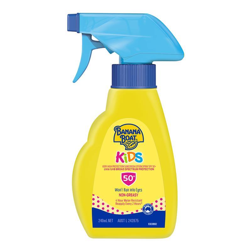 Load image into Gallery viewer, Banana Boat SPF 50+ Kids Trigger Spray 240ml
