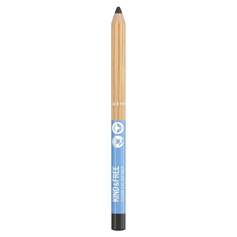 Load image into Gallery viewer, Rimmel London Kind &amp; Free Clean Eyeliner  #01 Pitch
