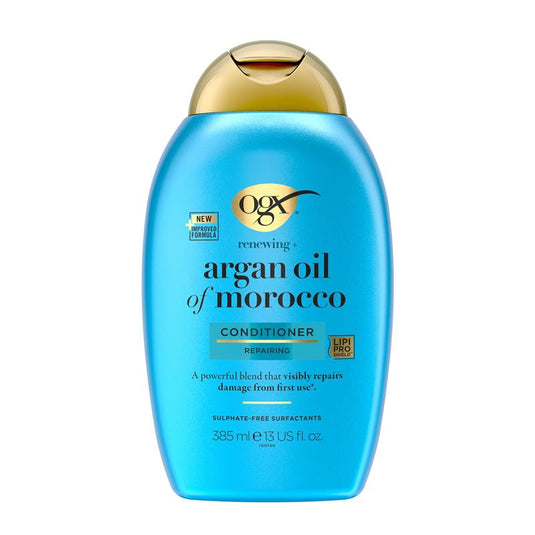 Ogx Renewing + Repairing & Shine Argan Oil of Morocco Conditioner For Dry & Damaged Hair 385mL