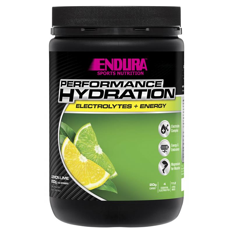 Load image into Gallery viewer, Endura Performance Hydration Lemon Lime 800g
