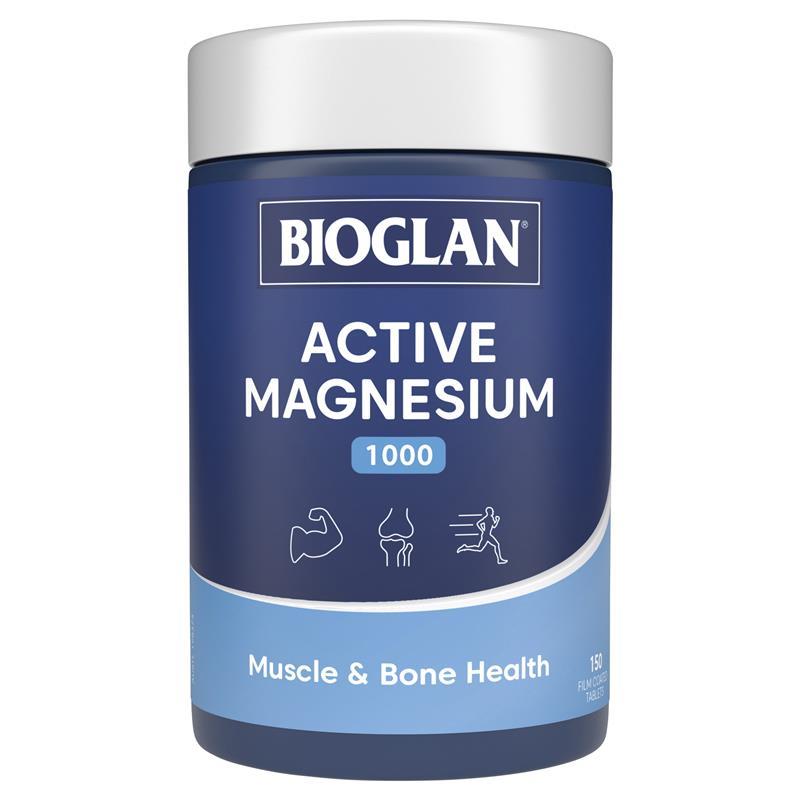 Load image into Gallery viewer, Bioglan Active Magnesium 1000mg 150 Tablets
