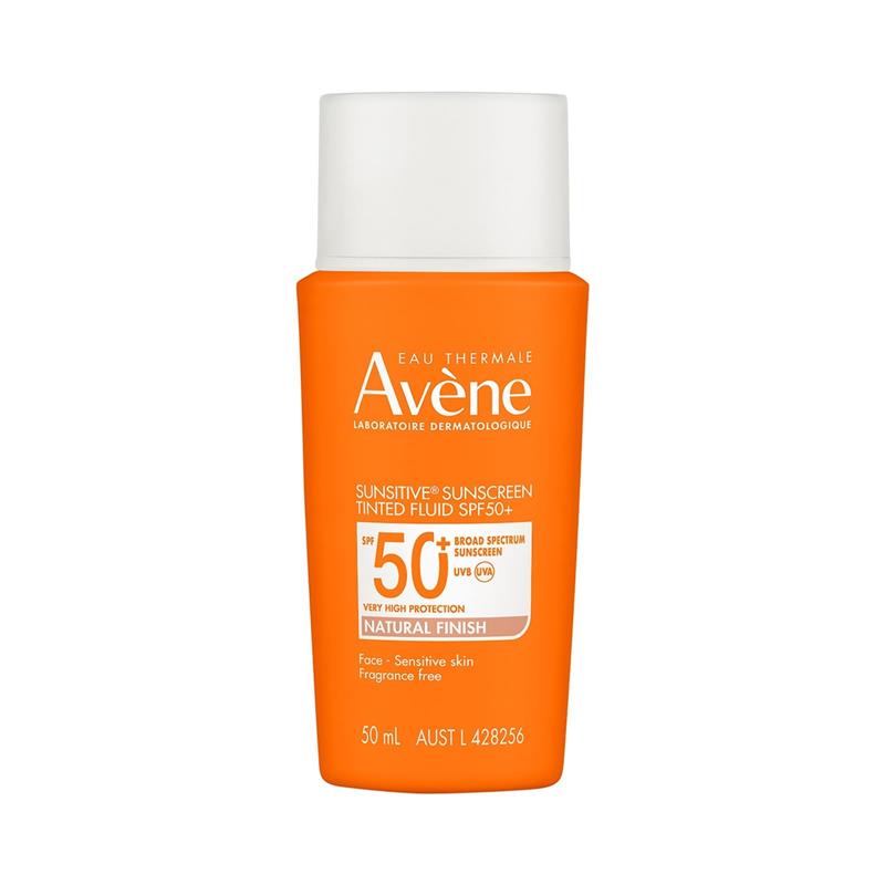 Load image into Gallery viewer, Avene Sunsitive Sunscreen Tinted Fluid SPF 50+ 50ml
