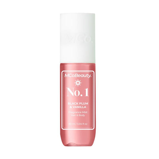 MCoBeauty Black Plum & Vanilla No. 1 Fragrance Hair & Body Mist 90ml