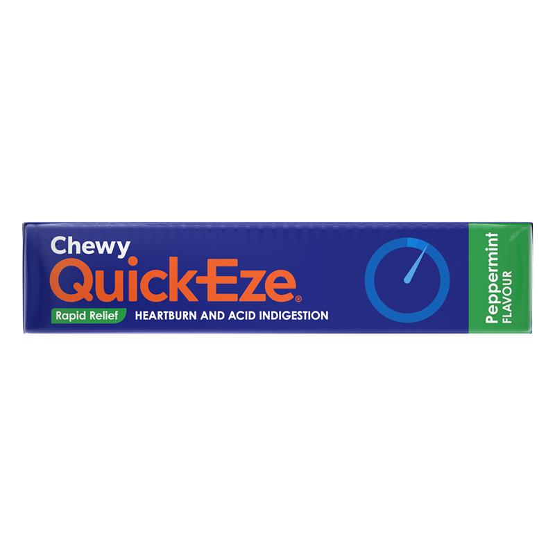 Load image into Gallery viewer, Quick-Eze Peppermint Chewy Antacid 8 Tablet

