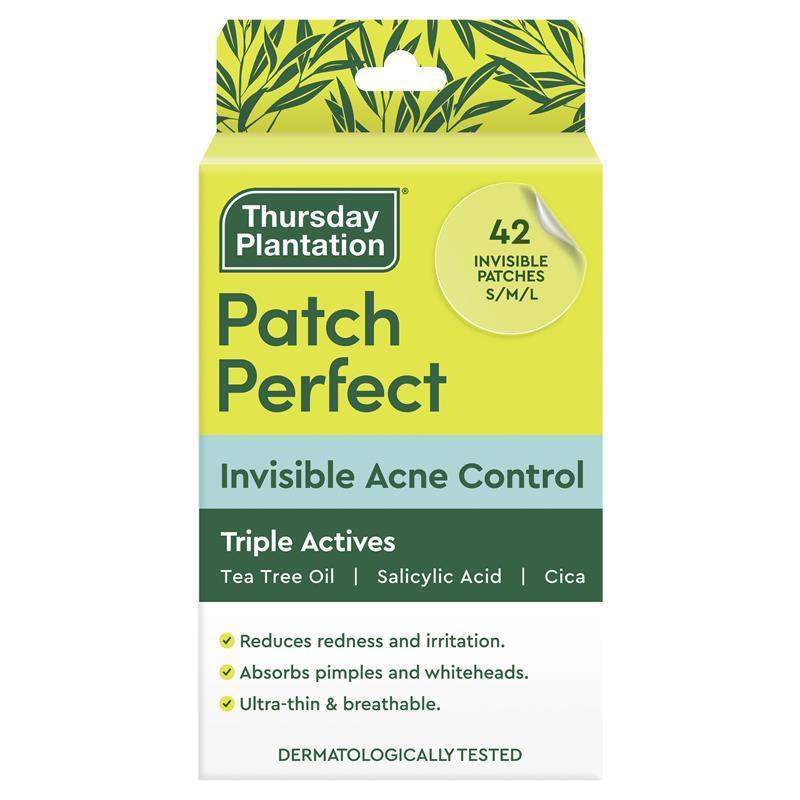 Load image into Gallery viewer, Thursday Plantation Patch Perfect Invisible Acne Control 42 Patches
