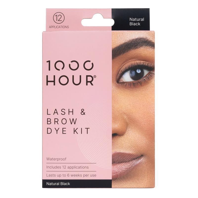 Load image into Gallery viewer, 1000 Hour Eyelash &amp; Brow Dye Kit Black
