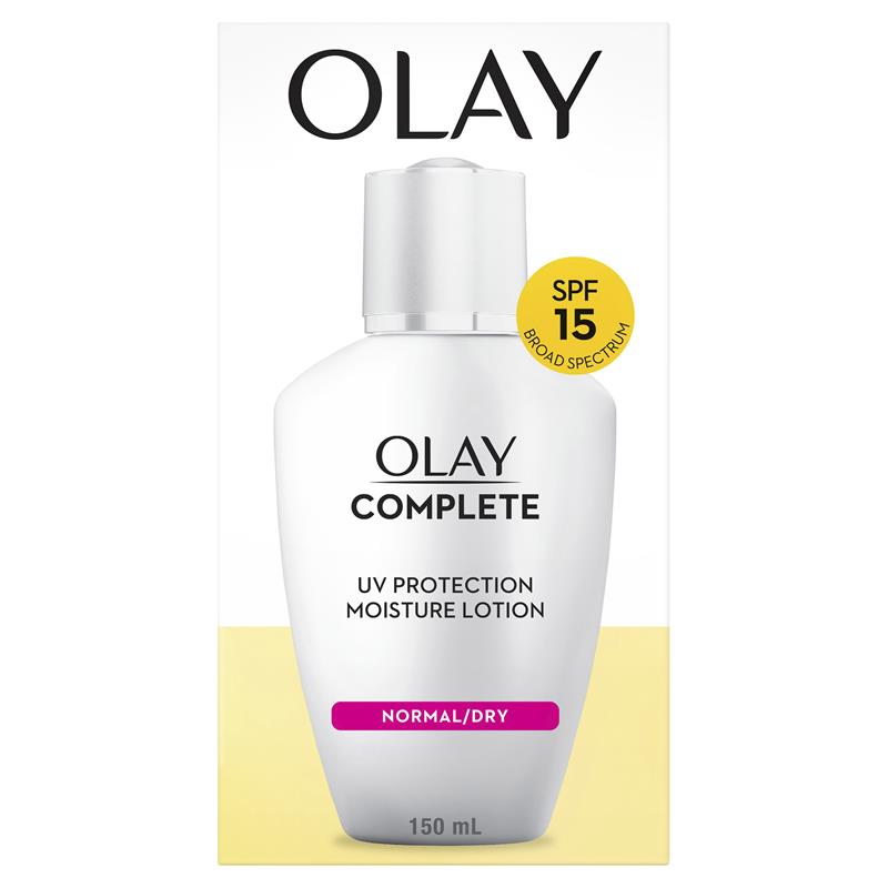 Load image into Gallery viewer, Olay Complete UV Protection Moisturiser Lotion Normal/Dry SPF15 150mL
