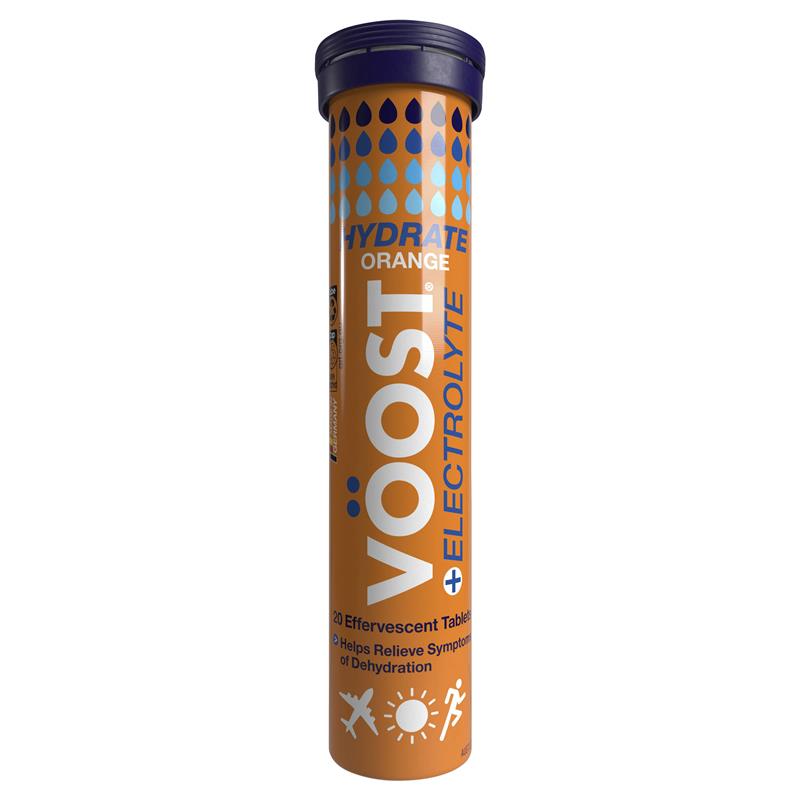Load image into Gallery viewer, Voost Hydrate Orange Effervescent Tablets 20 Pack
