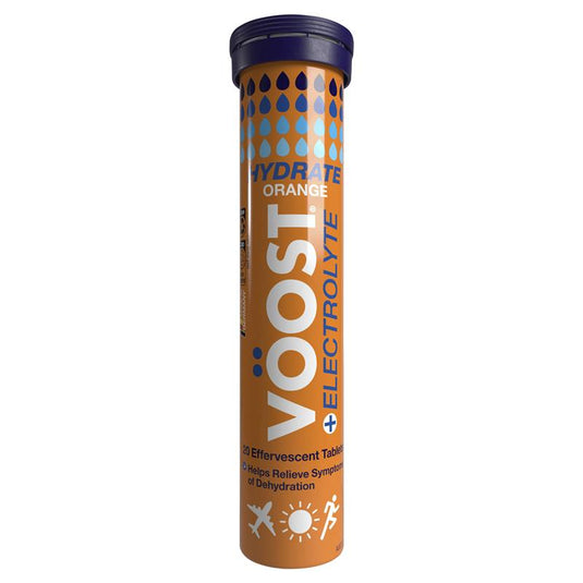Voost Hydrate Orange Effervescent Tablets 20 Pack