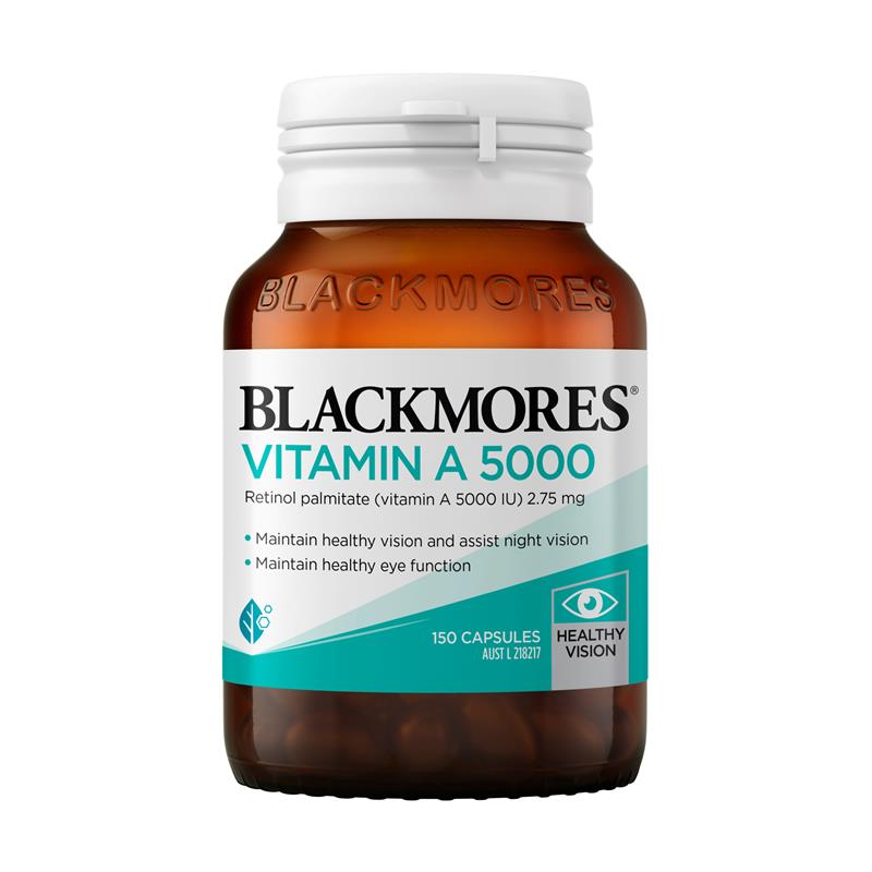 Load image into Gallery viewer, Blackmores Vitamin A 5000IU 150 Capsules
