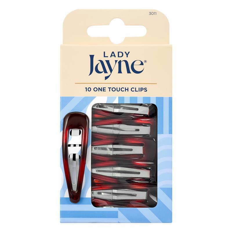 Load image into Gallery viewer, Lady Jayne One Touch Clips, Shell, Pk10
