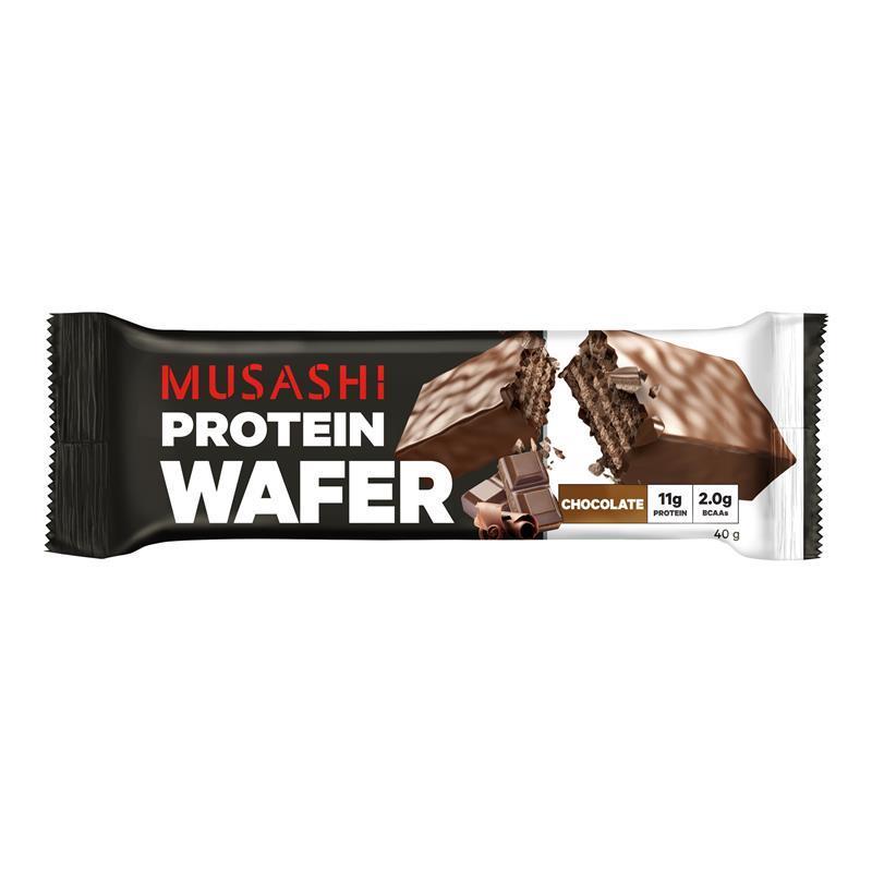 Load image into Gallery viewer, Musashi Protein Wafer Chocolate 40g
