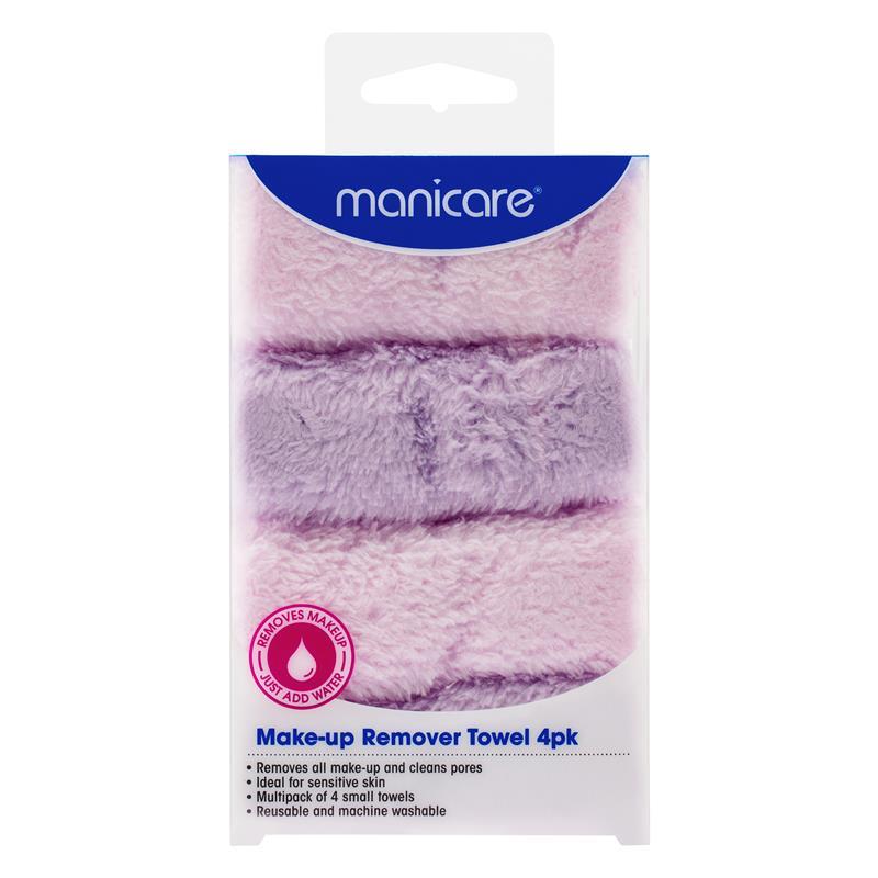 Load image into Gallery viewer, Manicare Make-Up Remover Towel 4 Pack
