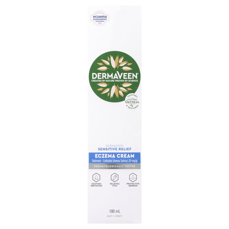 Load image into Gallery viewer, DermaVeen Sensitive Relief Eczema Cream 100mL
