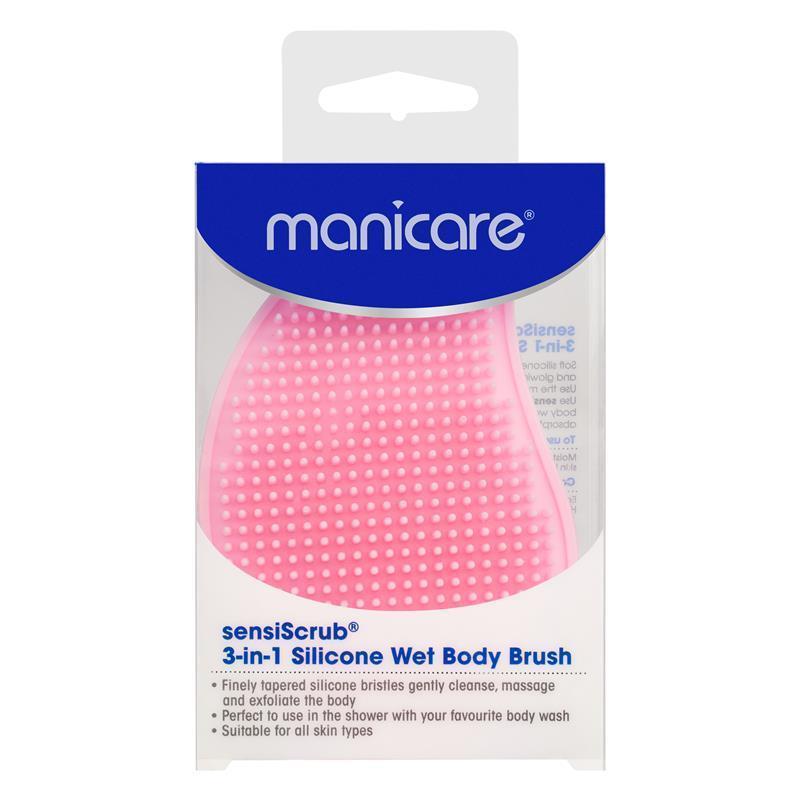 Load image into Gallery viewer, Manicare SensiSrub 3-In-1 Silicone Wet Body Brush
