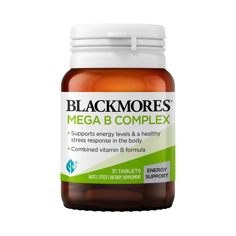 Load image into Gallery viewer, Blackmores Mega B Complex 31 Tablets
