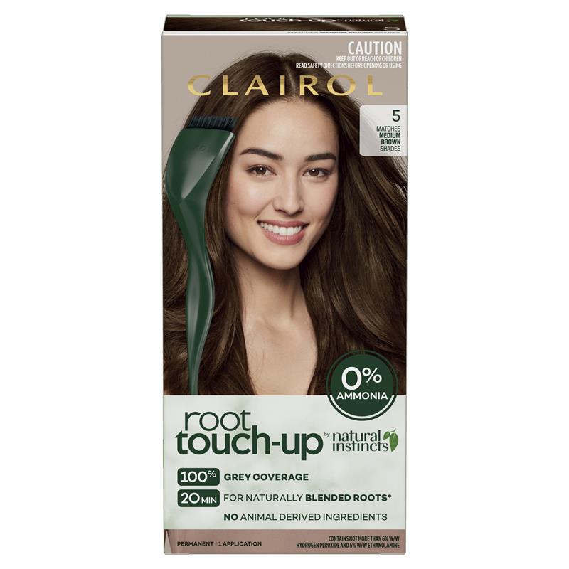 Load image into Gallery viewer, Clairol Root Touch Up Natural Instincts 5 Medium Brown Permanent Hair Colour
