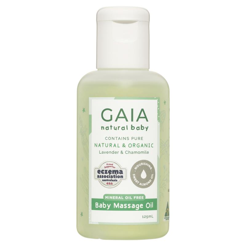 Load image into Gallery viewer, Gaia Natural Baby Massage Oil 125mL
