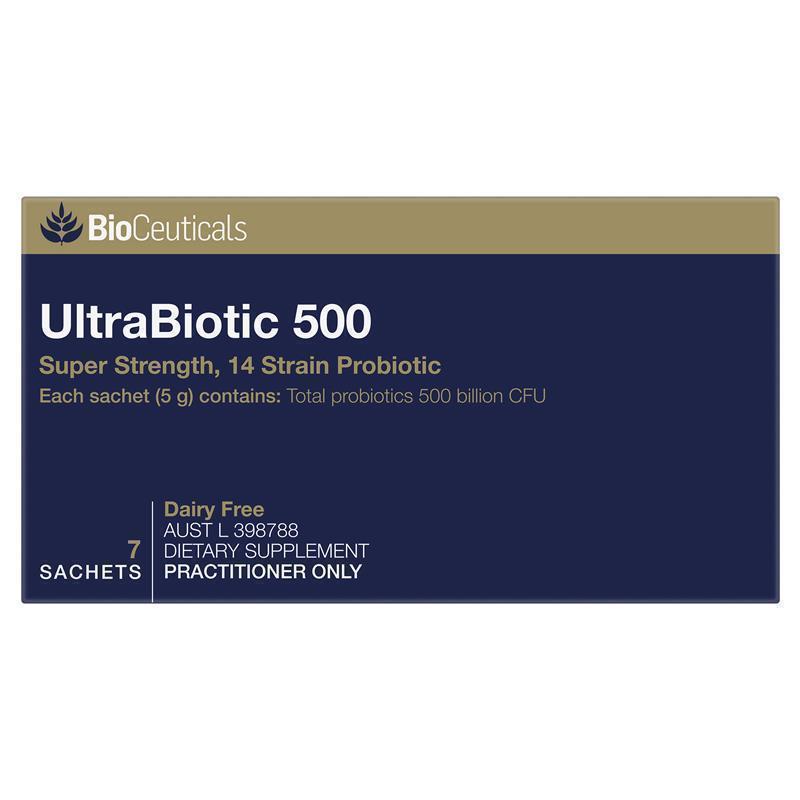 Load image into Gallery viewer, Bioceuticals UltraBiotic 500 7 Sachets Fridge Line
