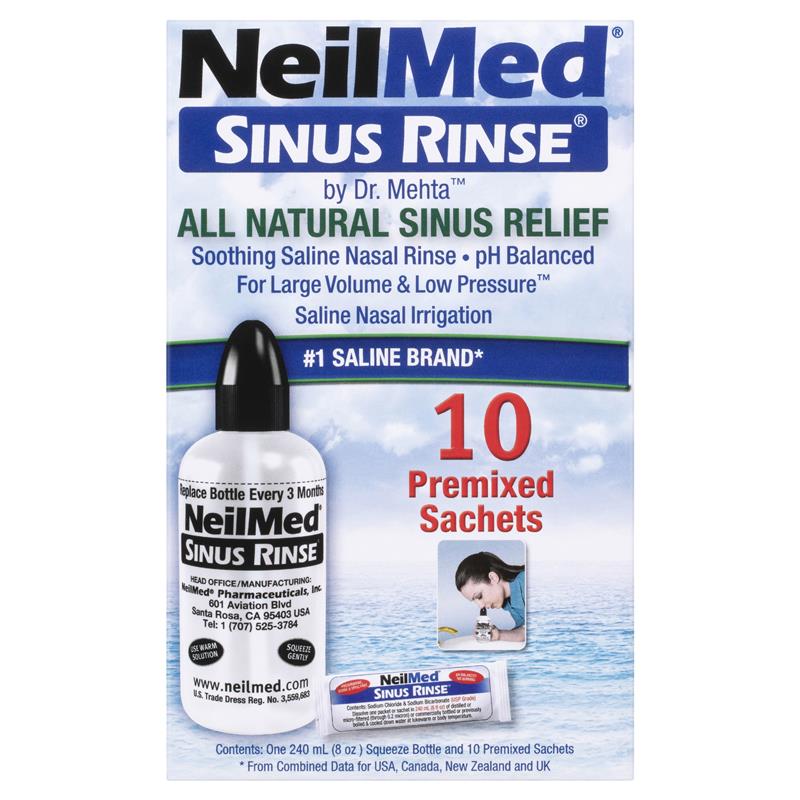 Load image into Gallery viewer, NeilMed Sinus Rinse Starter Kit 10 Sachets
