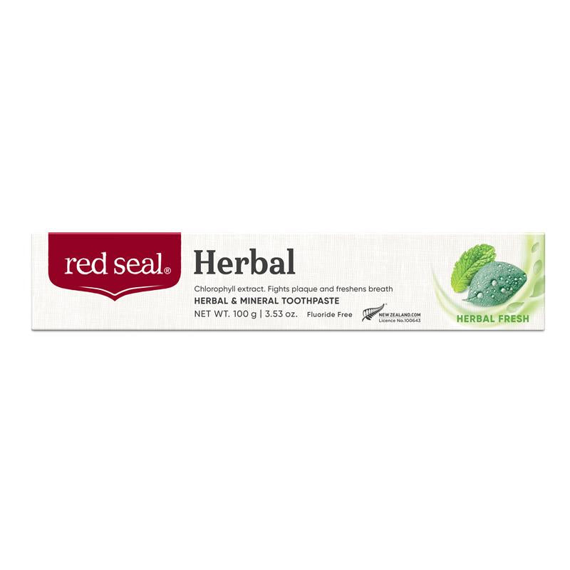 Load image into Gallery viewer, Red Seal Toothpaste Herbal 100g
