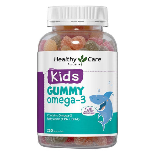 Healthy Care Kids Gummy Omega 3 250 Pastilles
