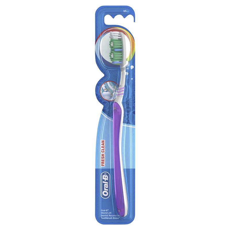 Load image into Gallery viewer, Oral B All Rounder Fresh Clean Soft Manual Toothbrush
